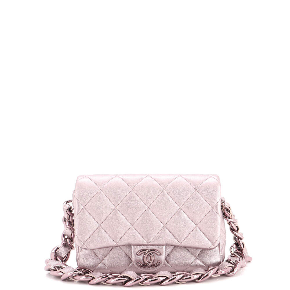 Chanel Small Funky Town Flap Bag Quilted Lambskin